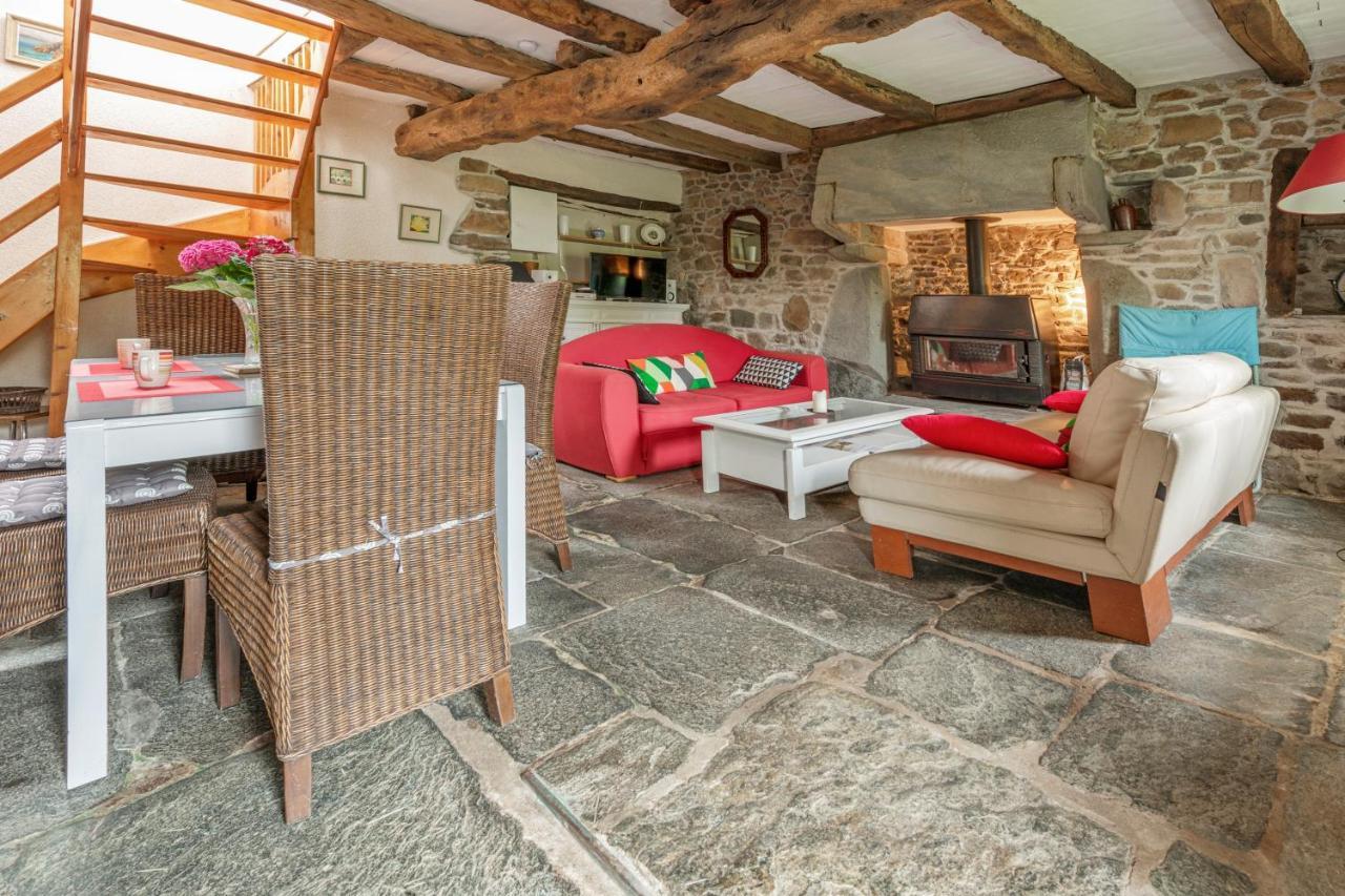 Maison Cosy Vue Mer A Guimaëc Kültér fotó