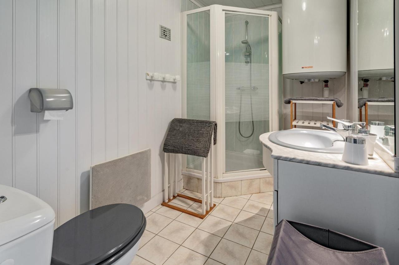 Maison Cosy Vue Mer A Guimaëc Kültér fotó