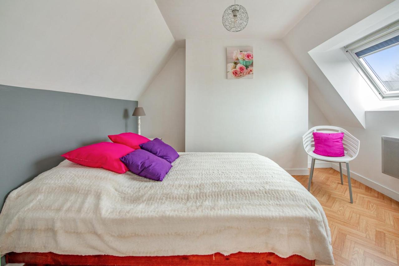 Maison Cosy Vue Mer A Guimaëc Kültér fotó