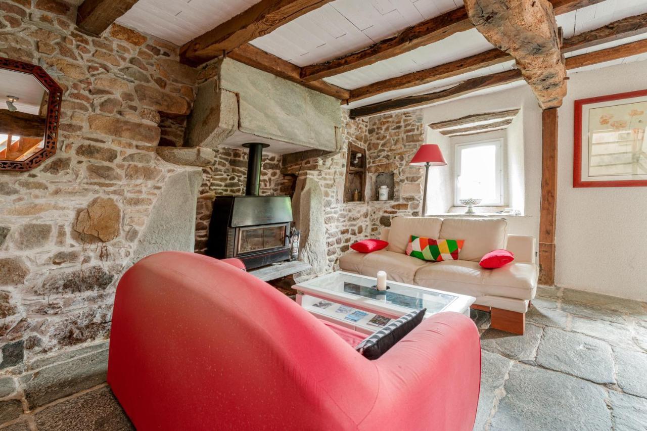 Maison Cosy Vue Mer A Guimaëc Kültér fotó